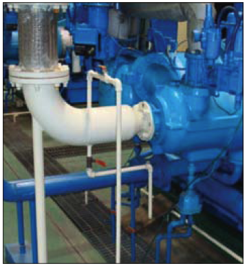 Discharge piping