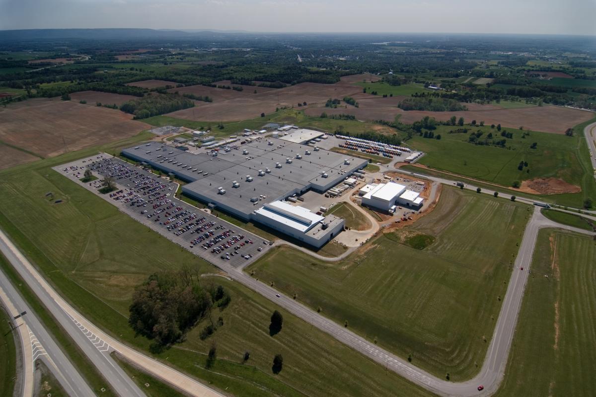 Nissan Powertrain Assembly Plant in Decherd, Tennessee