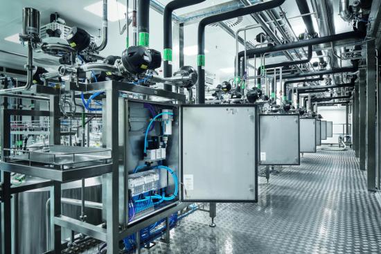 Biotest AG plant in Dreieich, Germany
