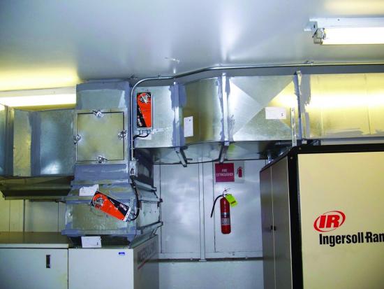 Heat recovery ventilation system