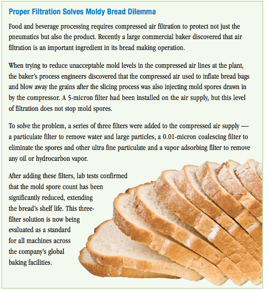 Proper Filtration Solves Moldy Bread
